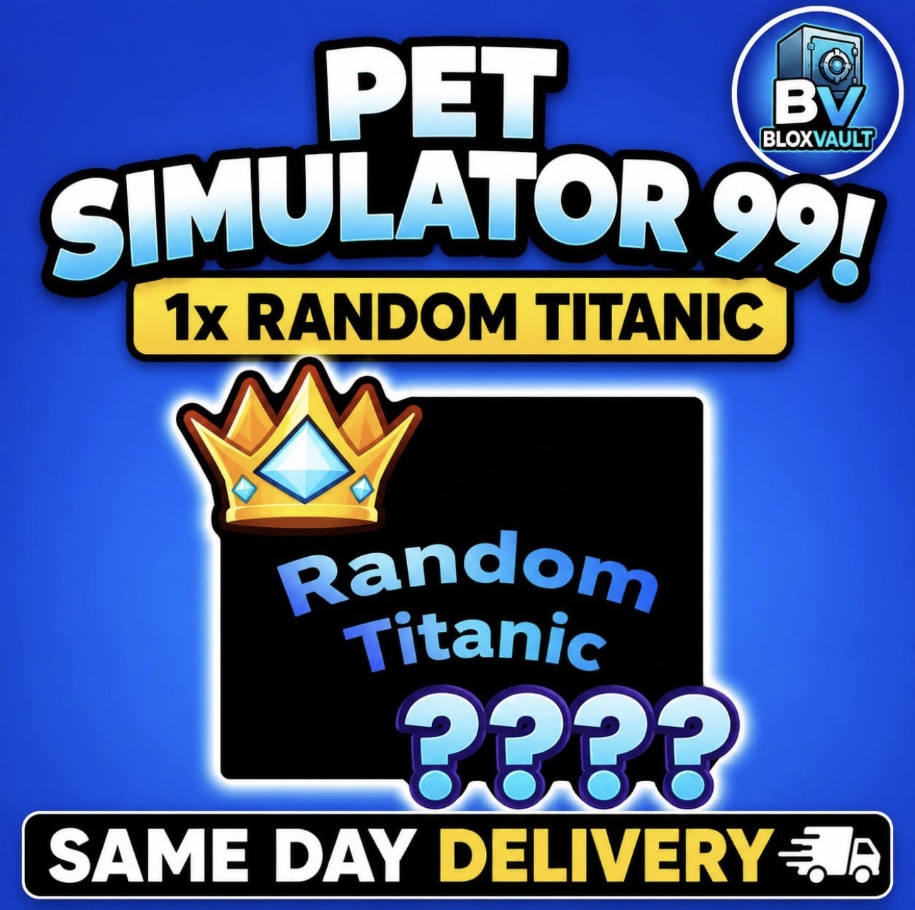 🔥💎RANDOM TITANIC PS99💎🔥PET SIMULATOR 99 – CHEAPEST!⚡️💎