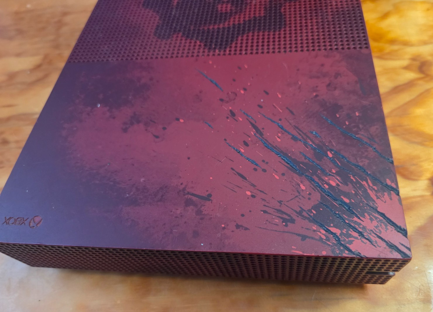 Microsoft Xbox One S Gears of War 4 Limited Edition 2 TB Crimson Red TESTED!