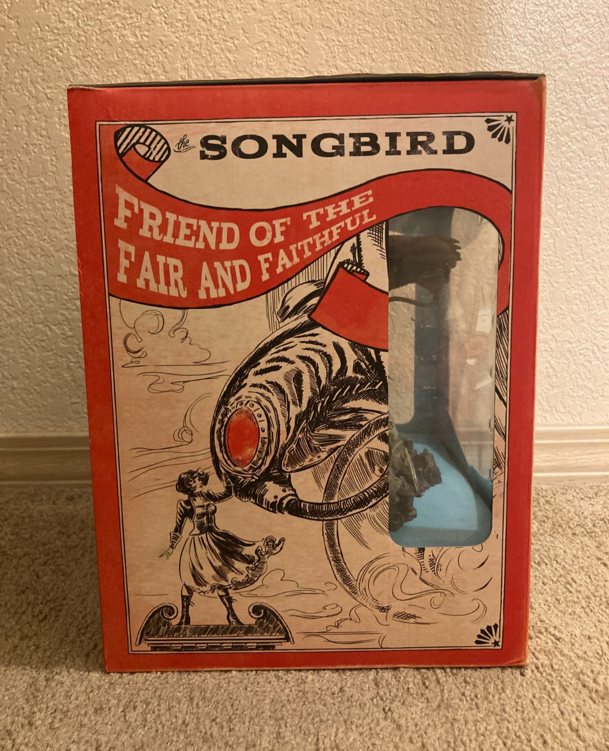 Limited Songbird Edition Bioshock Infinite Songbird Statue + Figurine & Keychain
