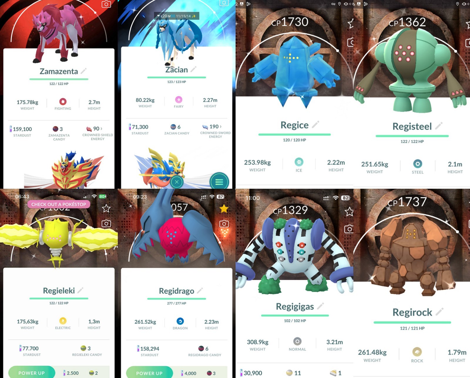 Shiny Legendary with Special Background Go Fest 2025 – Trade – Read Description