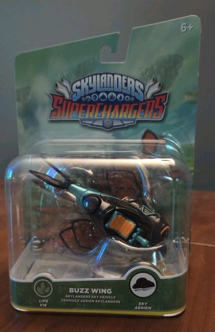 Skylanders – SuperChargers – BUZZ WING Life / Sky Vehicle NEW