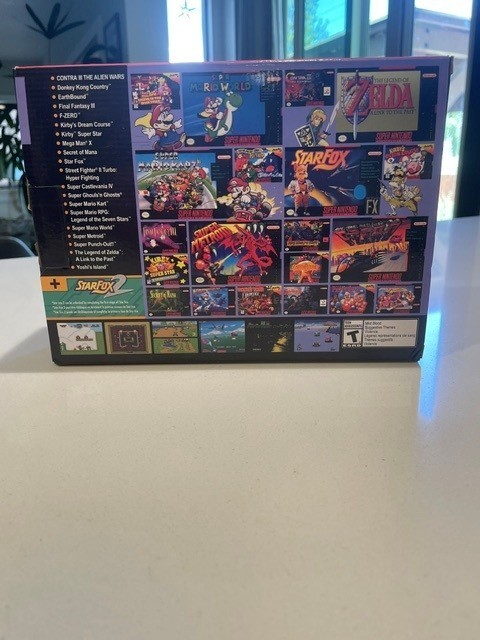 Nintendo Super NES SNES Classic Edition CIB Complete in Box Tested Excellent OEM