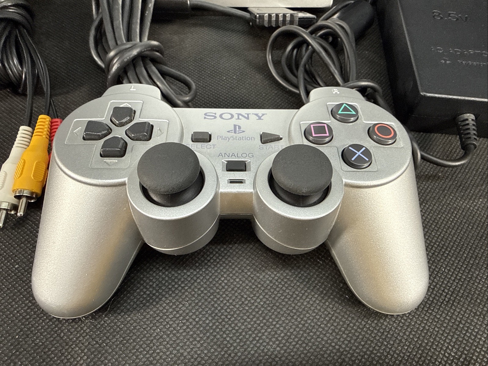 Sony PlayStation 2 PS2 Slim Silver Console Complete. Tested Working