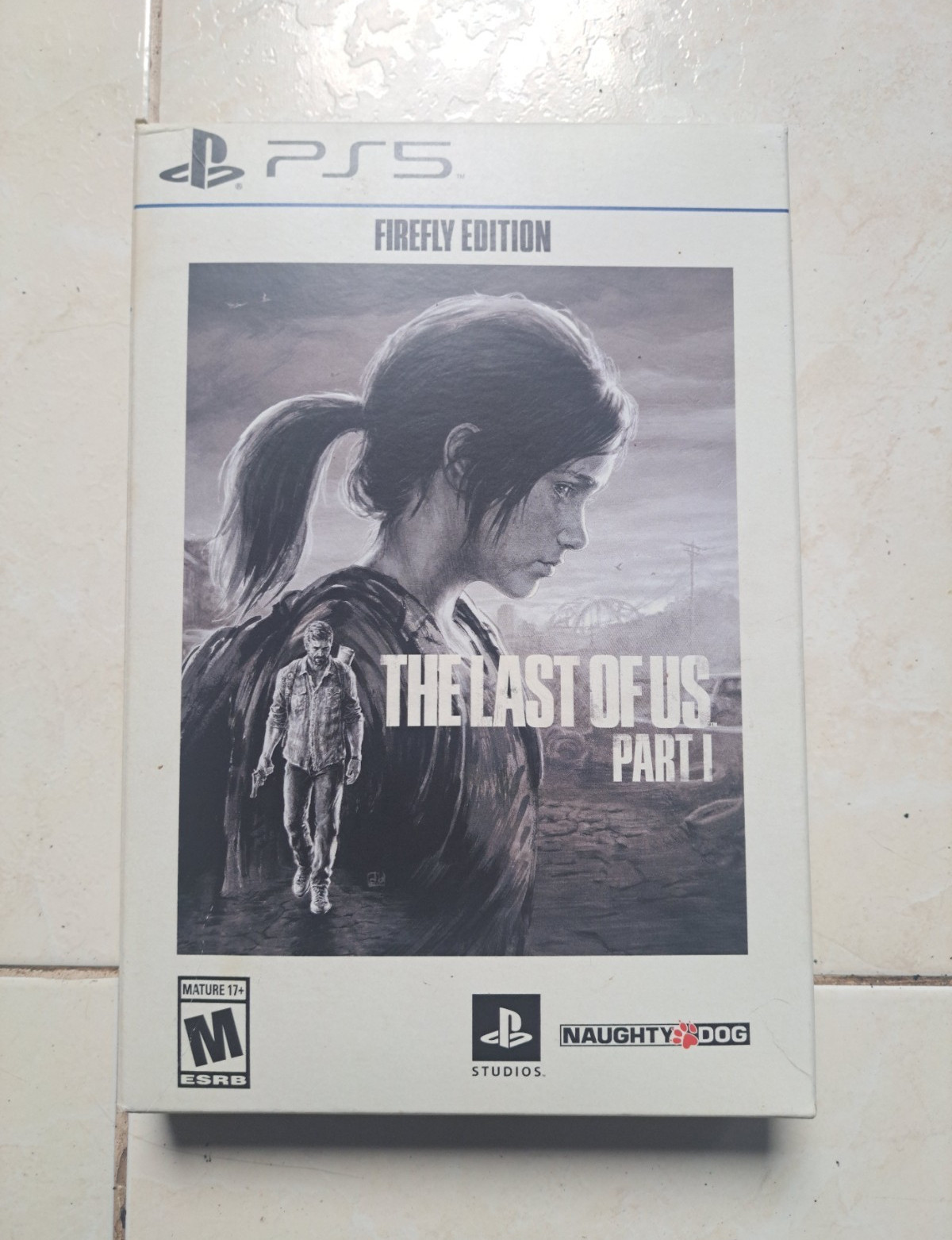Sony The Last of Us Firefly Edition PS5 DVD Keep Case Box/Case Only (Empty)