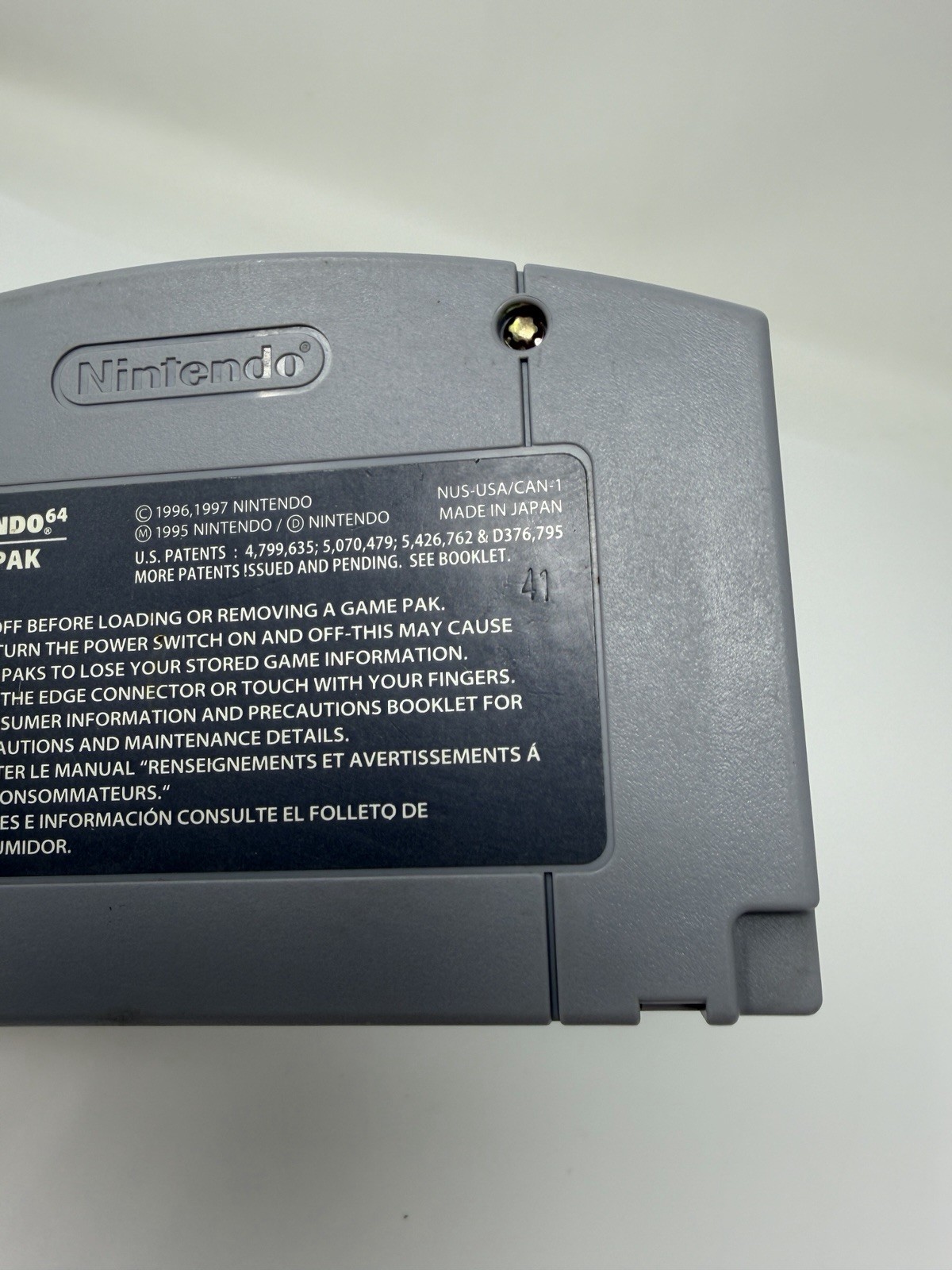 Vigilante 8 (Nintendo 64, 1999) N64 Authentic Tested & Working Clean