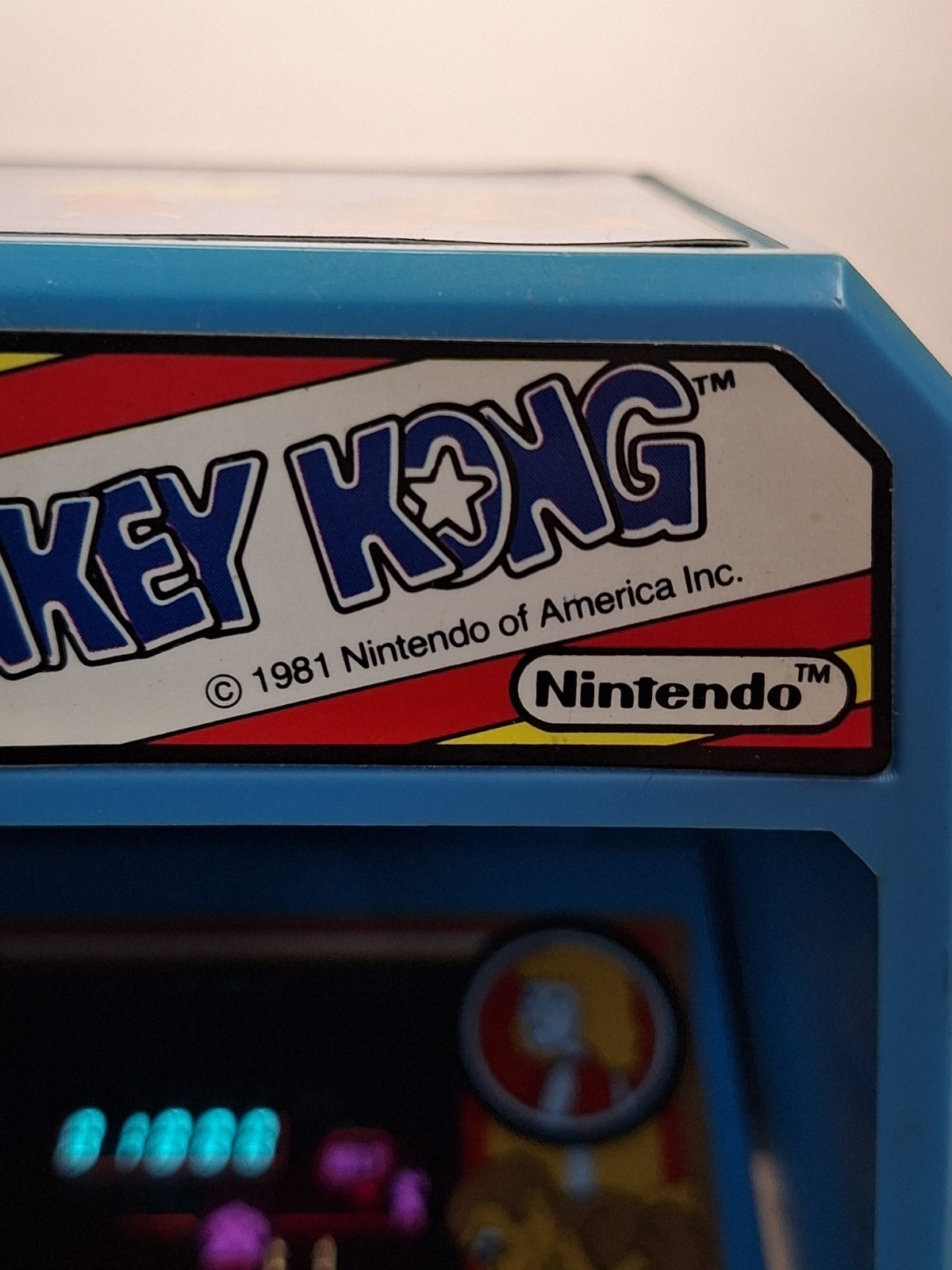 Vintage 1981 Coleco – Donkey Kong Mini Tabletop Arcade Game Nintendo WORKS