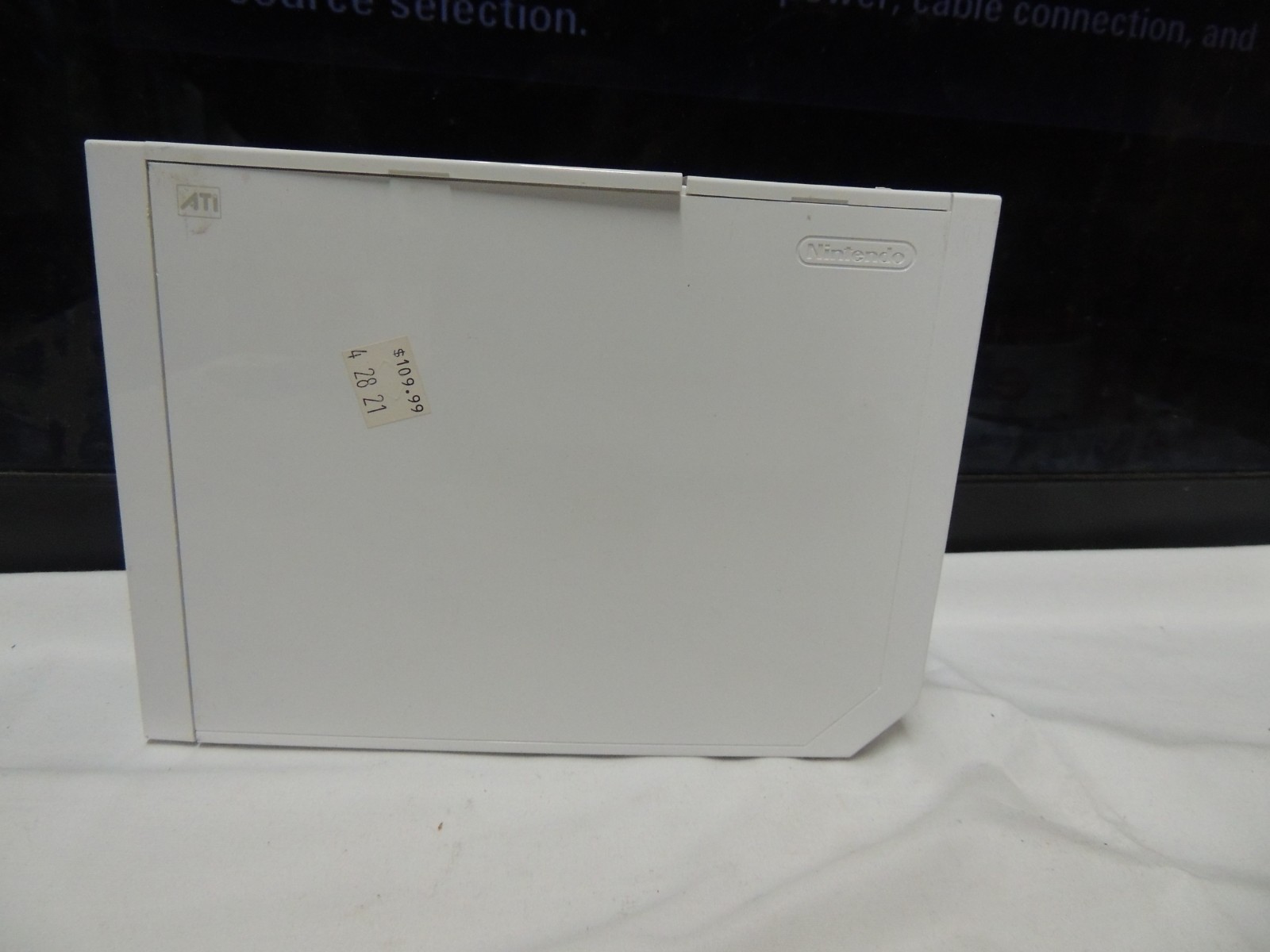 Nintendo Wii – RVL-001 White FOR PARTS ONLY #2