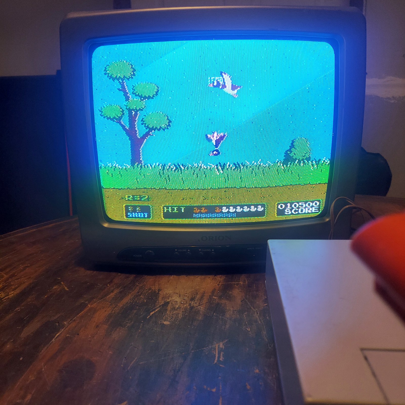 Nintendo NES Console Bundle Cleaned New 72 Pin Mario 3 Duck Hunt Rambo OEM