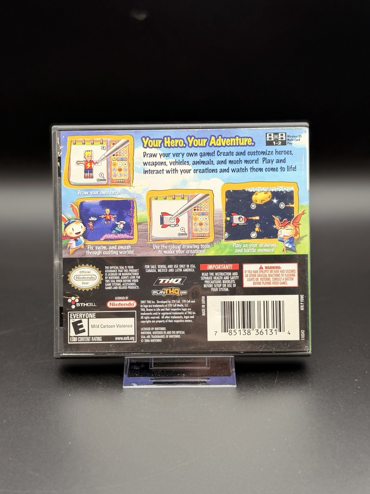 Drawn To Life: The Next Chapter – Nintendo DS Game-CIB-FAST SHIPPING!!