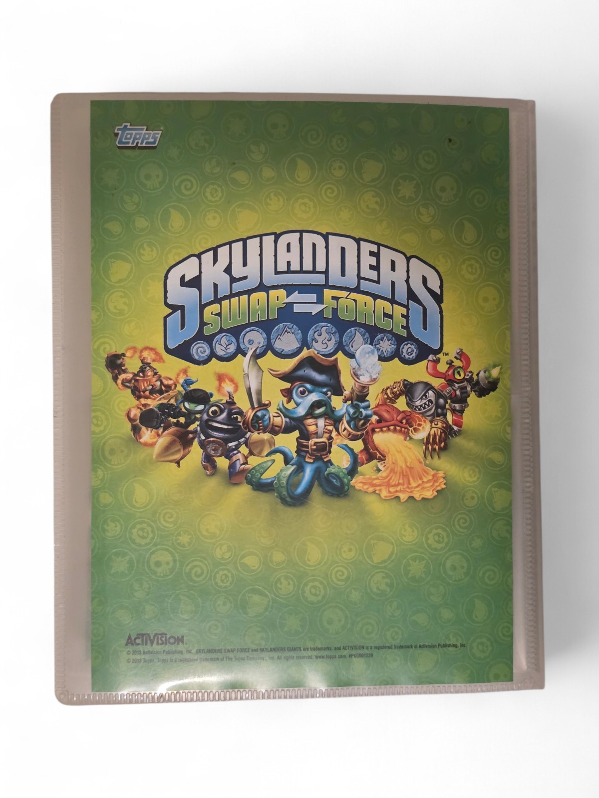 Skylanders SWAP FORCE Trading Card Album, with 109 Cards, FULL! 2012, 2013 Topps
