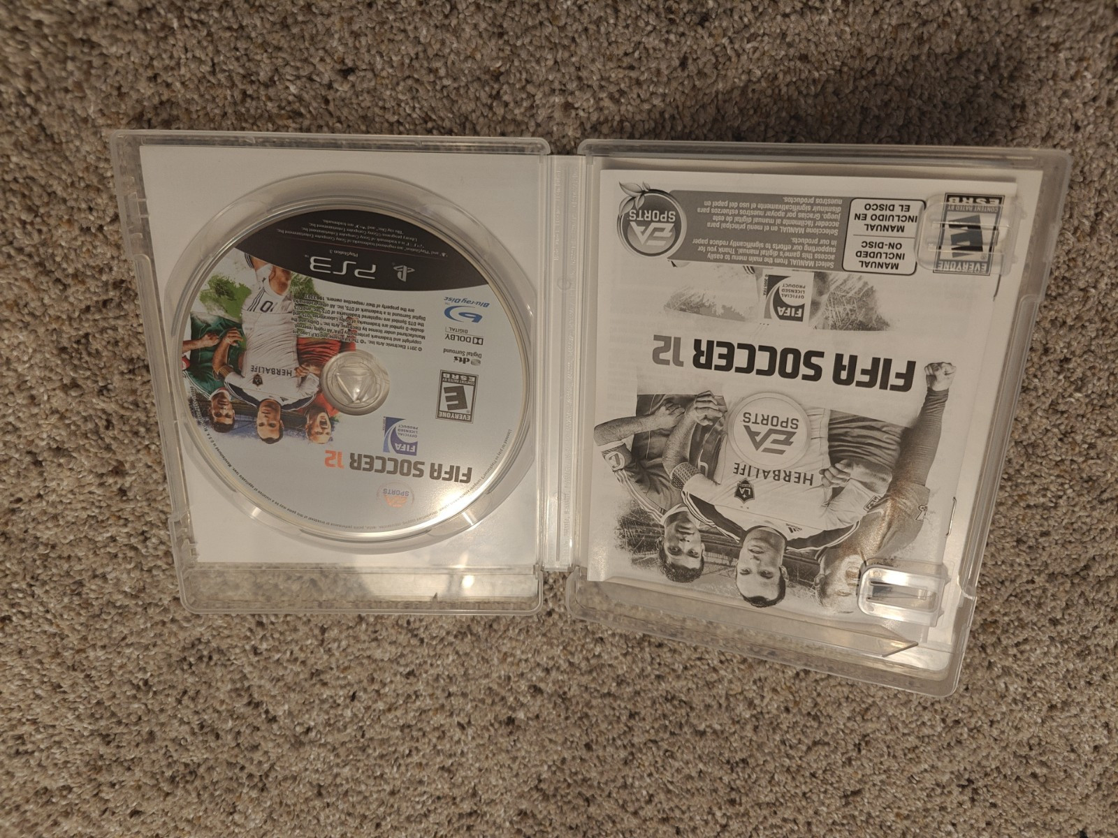 FIFA Soccer 12 PS3 PlayStation 3 CIB, Mint Disc, Clean And Working