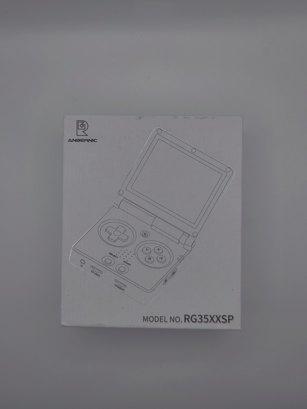 RG35XX SP Flip Anbernic Gray Linux Handheld Game Console