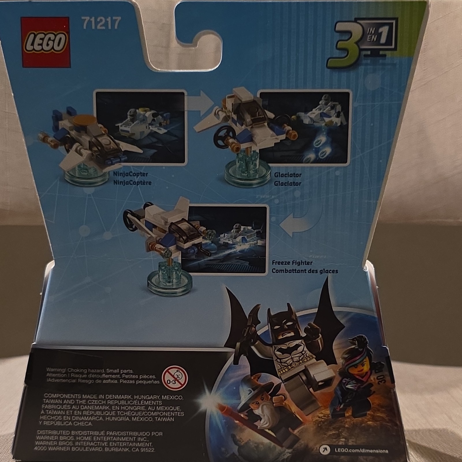 Lego Dimensions Ninjago Zane Ninjacopter 45 Pcs Fun Pack 71217 New, Sealed