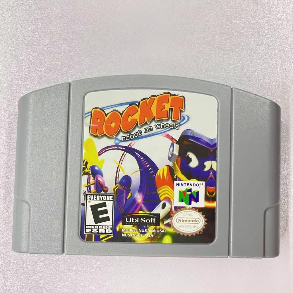 Rocket: Robot on Wheels – Nintendo 64 (N64) Retro gaming Fully functional