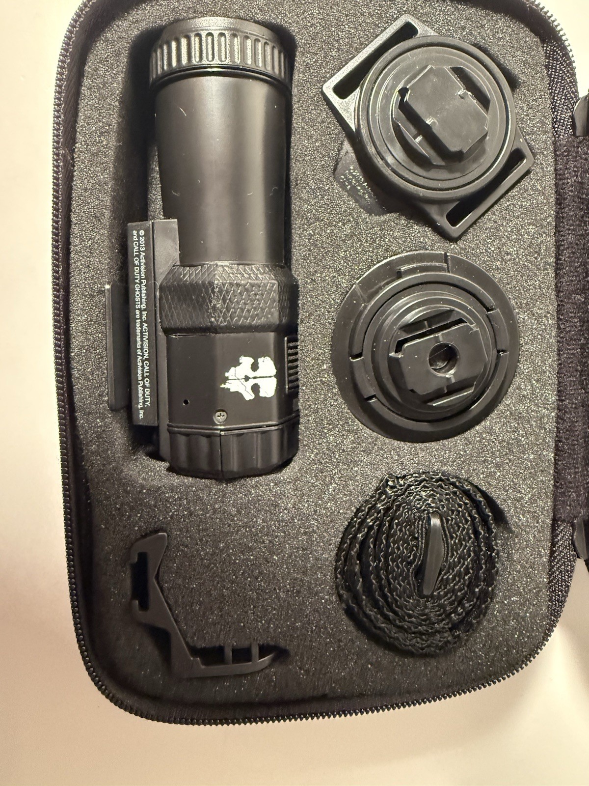 Call of Duty Ghosts Camera Kit Carry Case Necklace Battlefield Money Clip