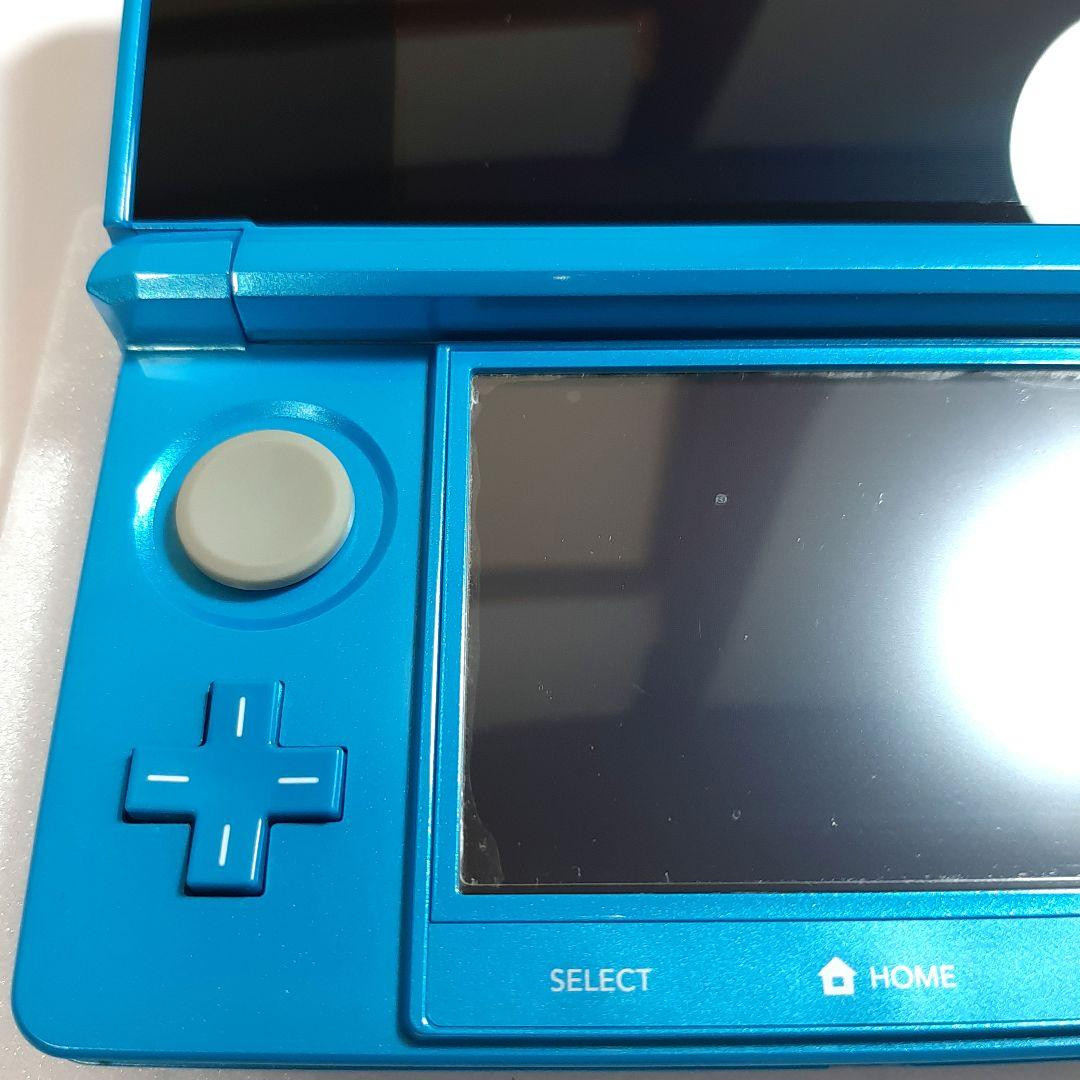 Nintendo 3DS Light Blue Console Box Charger Japan Version