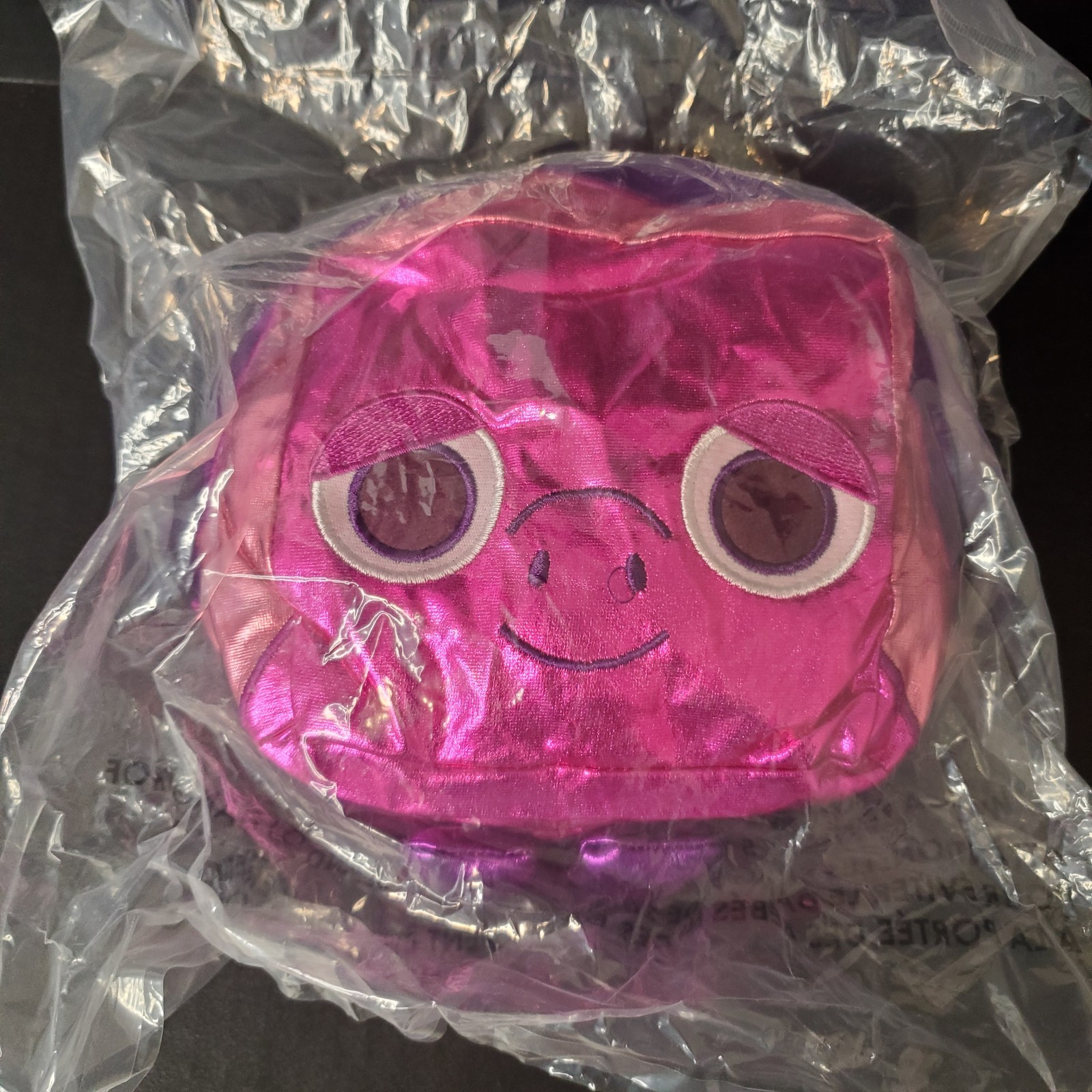 Pet Simulator X Dark Matter Metallic Pink Pig Plush 6″ Sealed In Plastic NO CODE