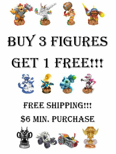 Skylanders SuperChargers Figures Buy 3 Get 1 Free – $6 Minimum Purchase
