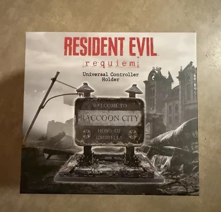 Resident Evil Requiem Universal Controller Holder Exclusive Gamestop Capcom