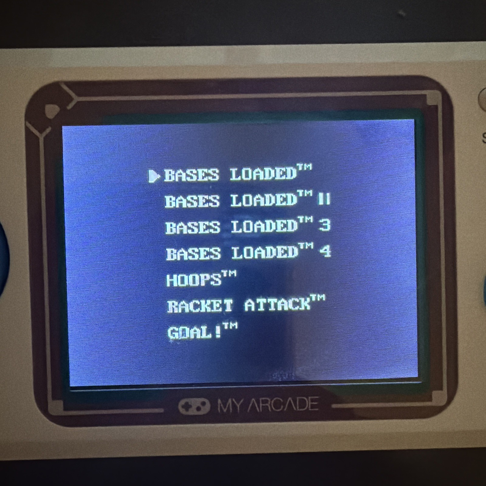 My Arcade Portable Handheld Game System Bases Loaded Pocket Player