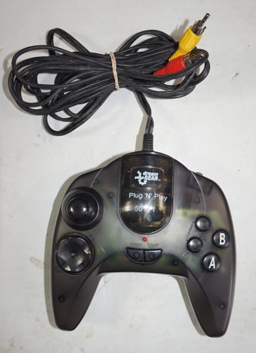 Dream Gear Plug N Play 50 in 1 Game Console Controller Kit DGUN-853