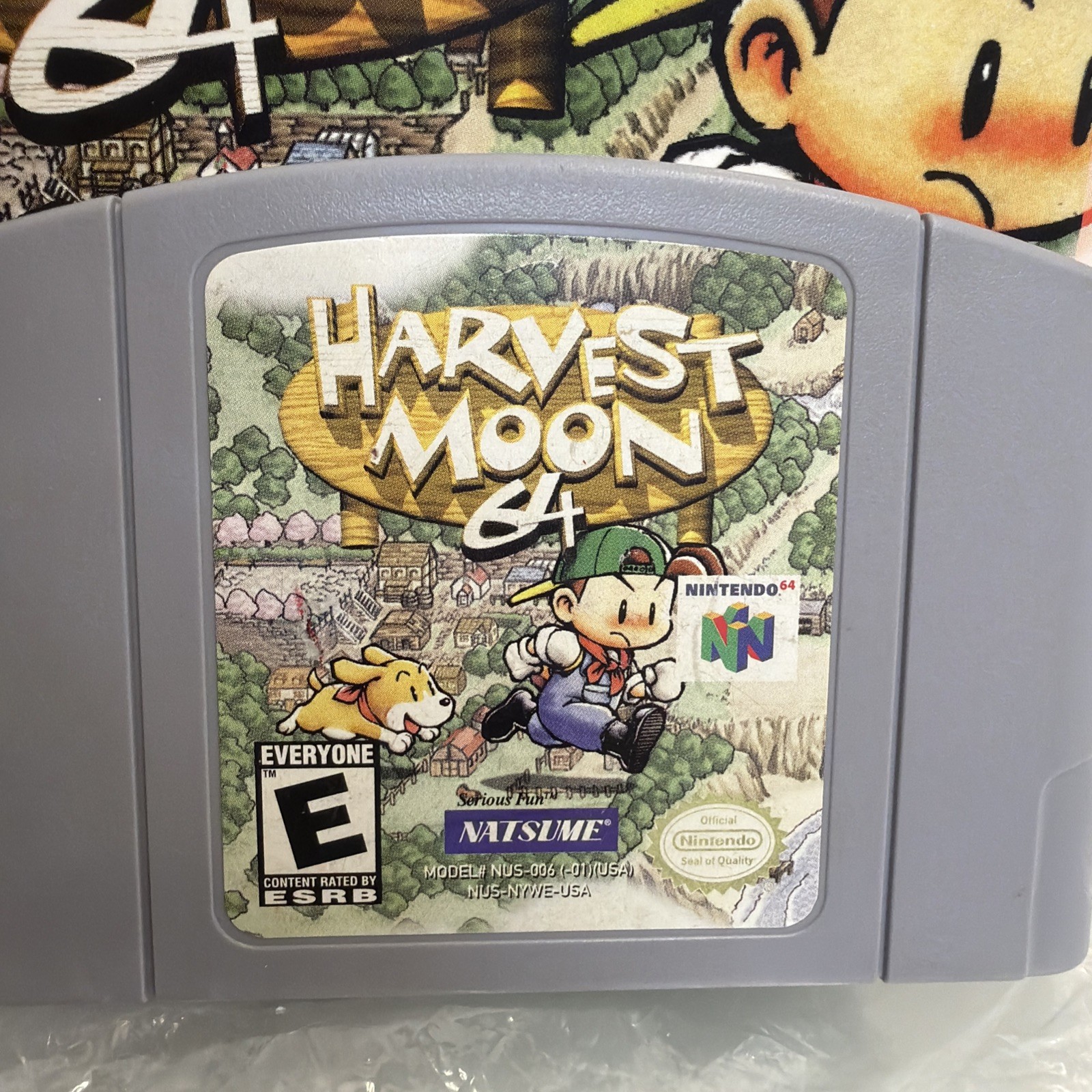 Harvest Moon 64 Nintendo 64 N64 Authentic Complete In Great Box! CIB