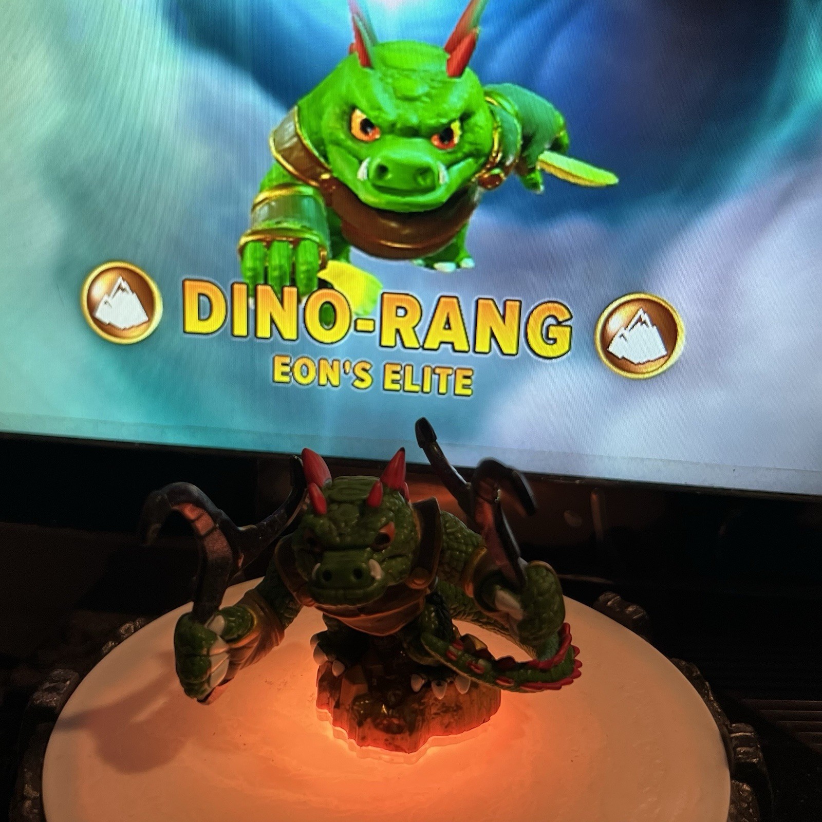 Skylanders Eon’s Elite Dino-Rang Figure Activision Wii XBox PS3 Tested Working