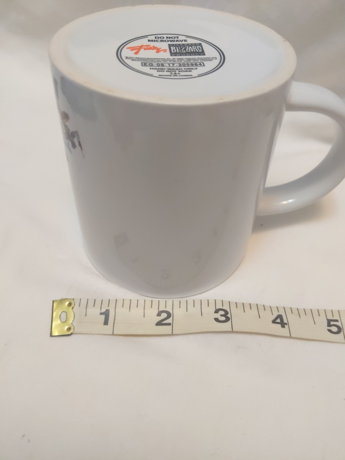 Overwatch Design Blizzard Entertainment Collectable Coffee Tea Mug Cup White