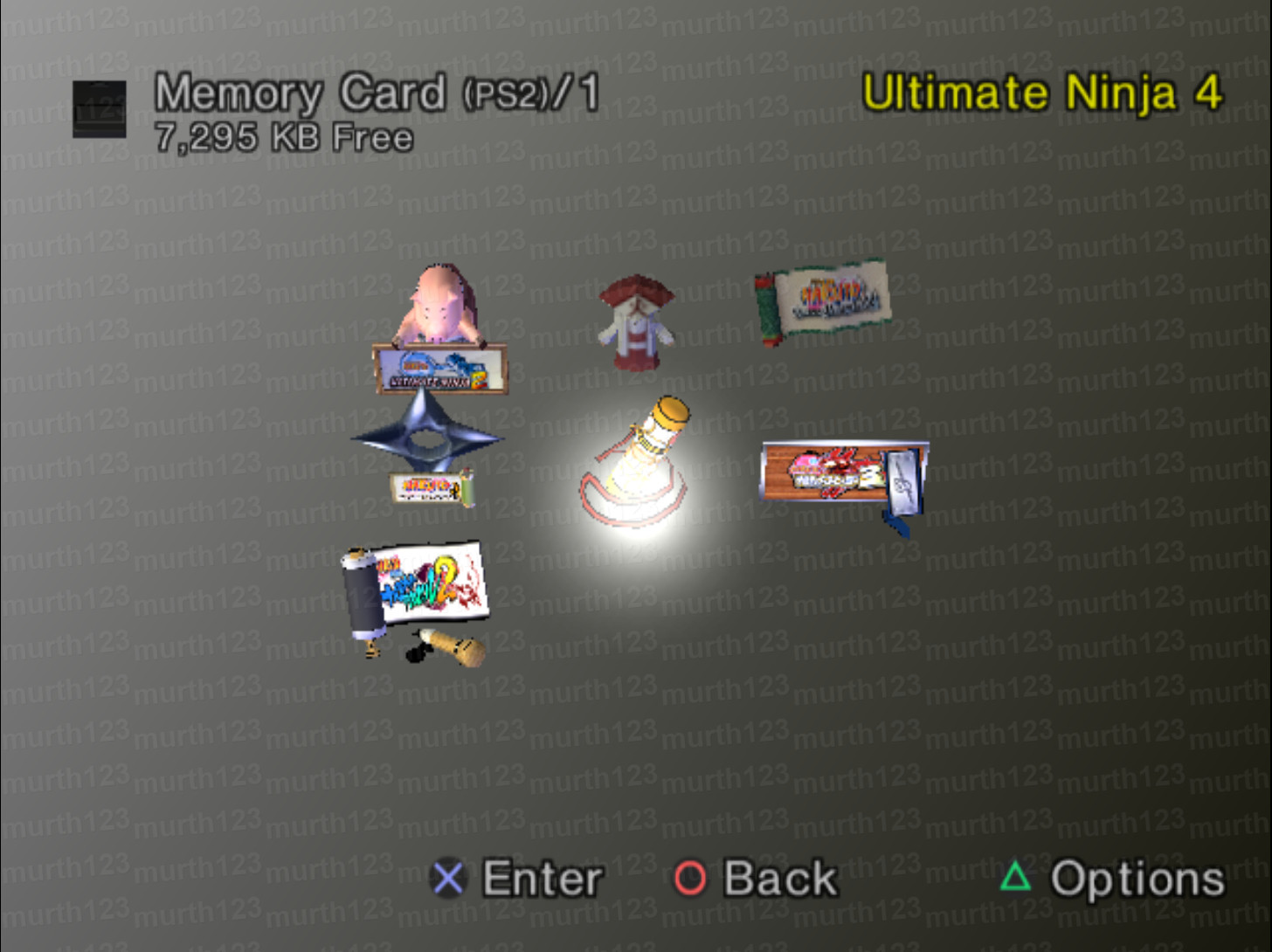 NARUTO 1 2 3 4 5 PS2 | MEMORY CARD SAVES | Ultimate Ninja Uzumaki Chronicles