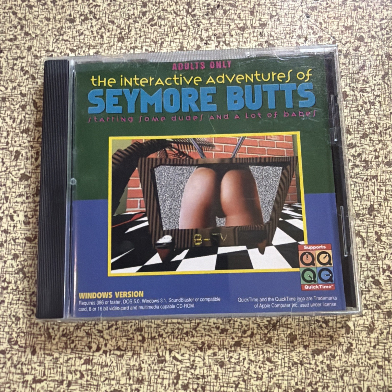 The Interactive Adventures of Seymore Butts, Windows PC CD-ROM Computer Game