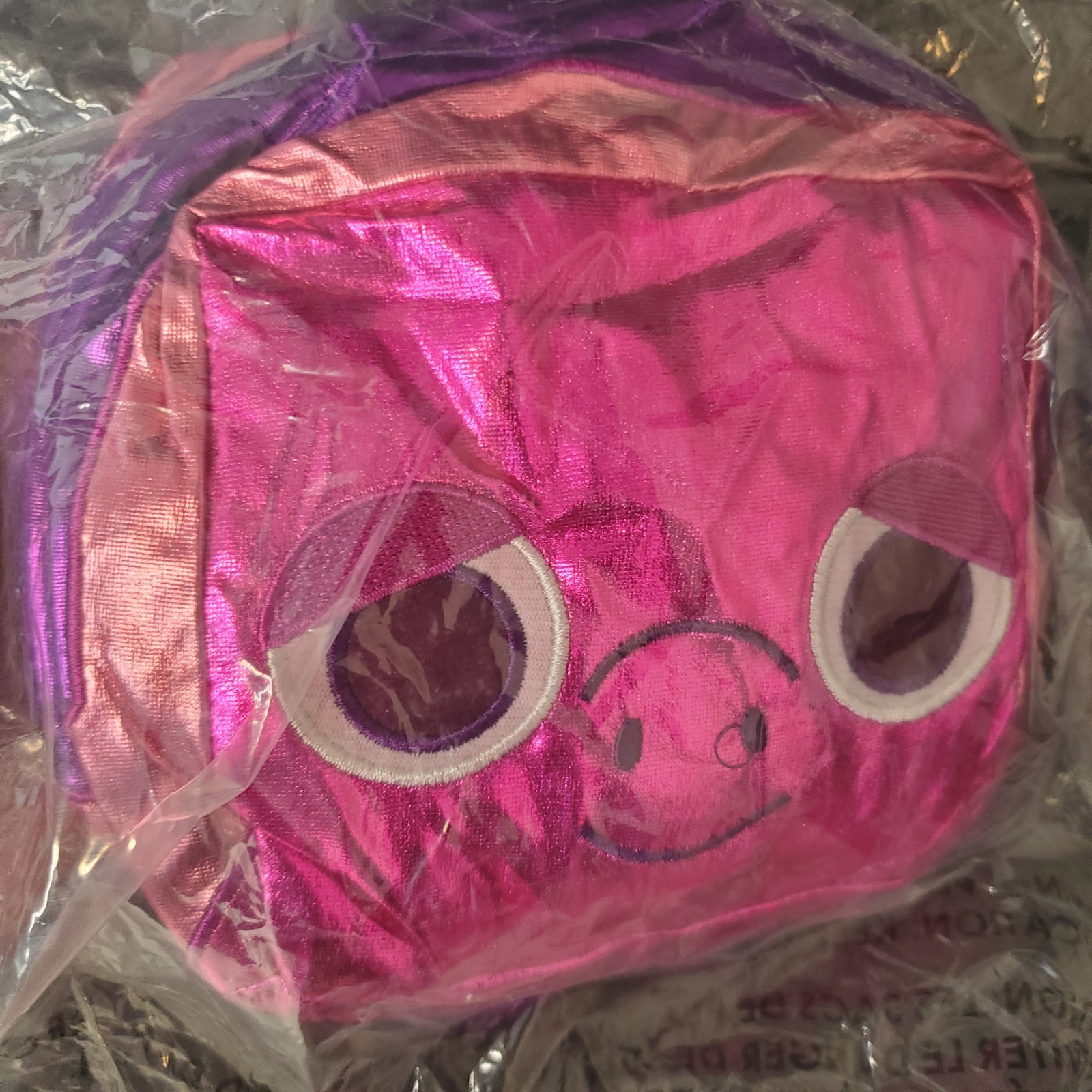 Pet Simulator X Dark Matter Metallic Pink Pig Plush 6″ Sealed In Plastic NO CODE