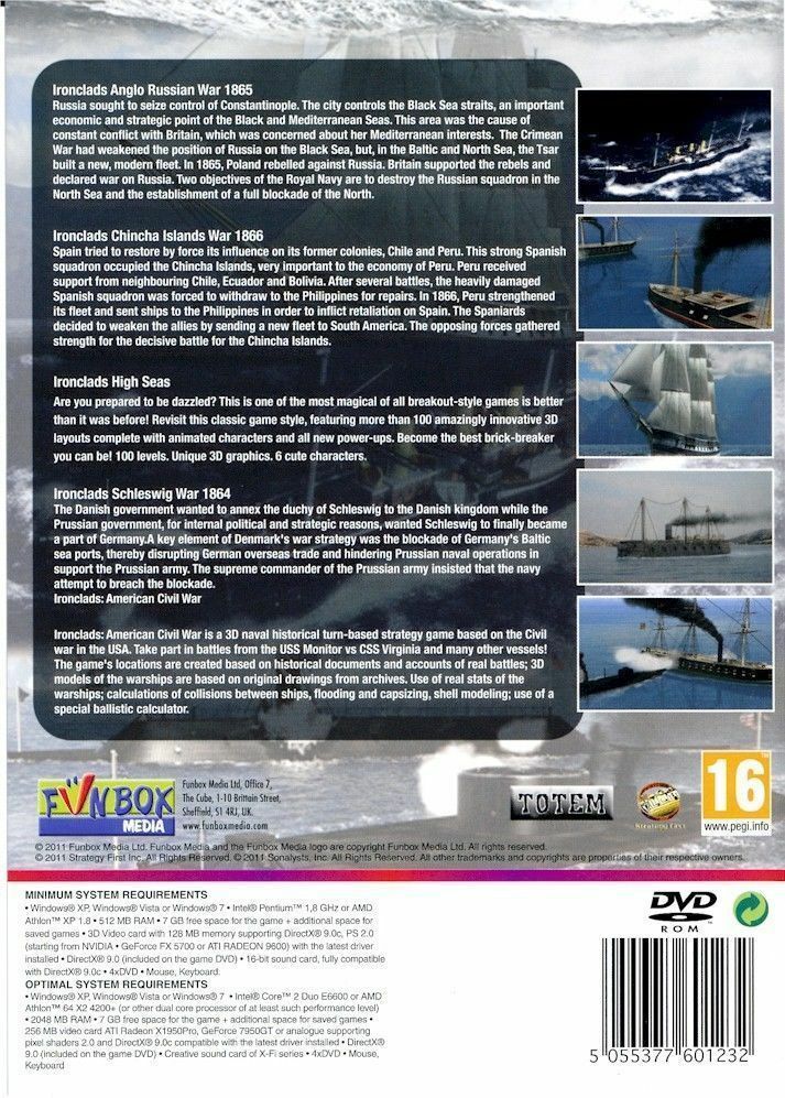 IRONCLADS Complete Pack (PC GAME, 2011) # 5055377601232