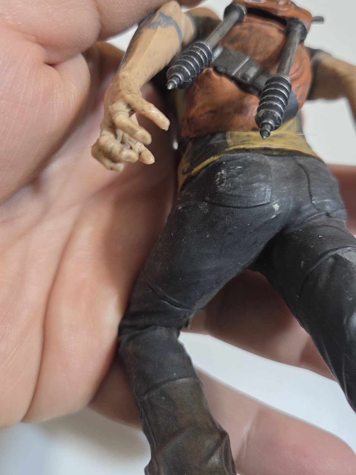 Infamous 2 Cole McGrath Hero Ed. Figure Statue 2011 SCEA PS3 No Platform 8″ C76