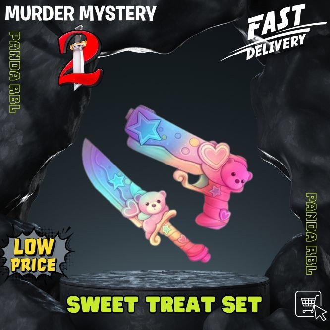 MM2 – Chroma Sweet set + Treat Murder Mystery 2 | Cheap Pets – Fast Delivery!
