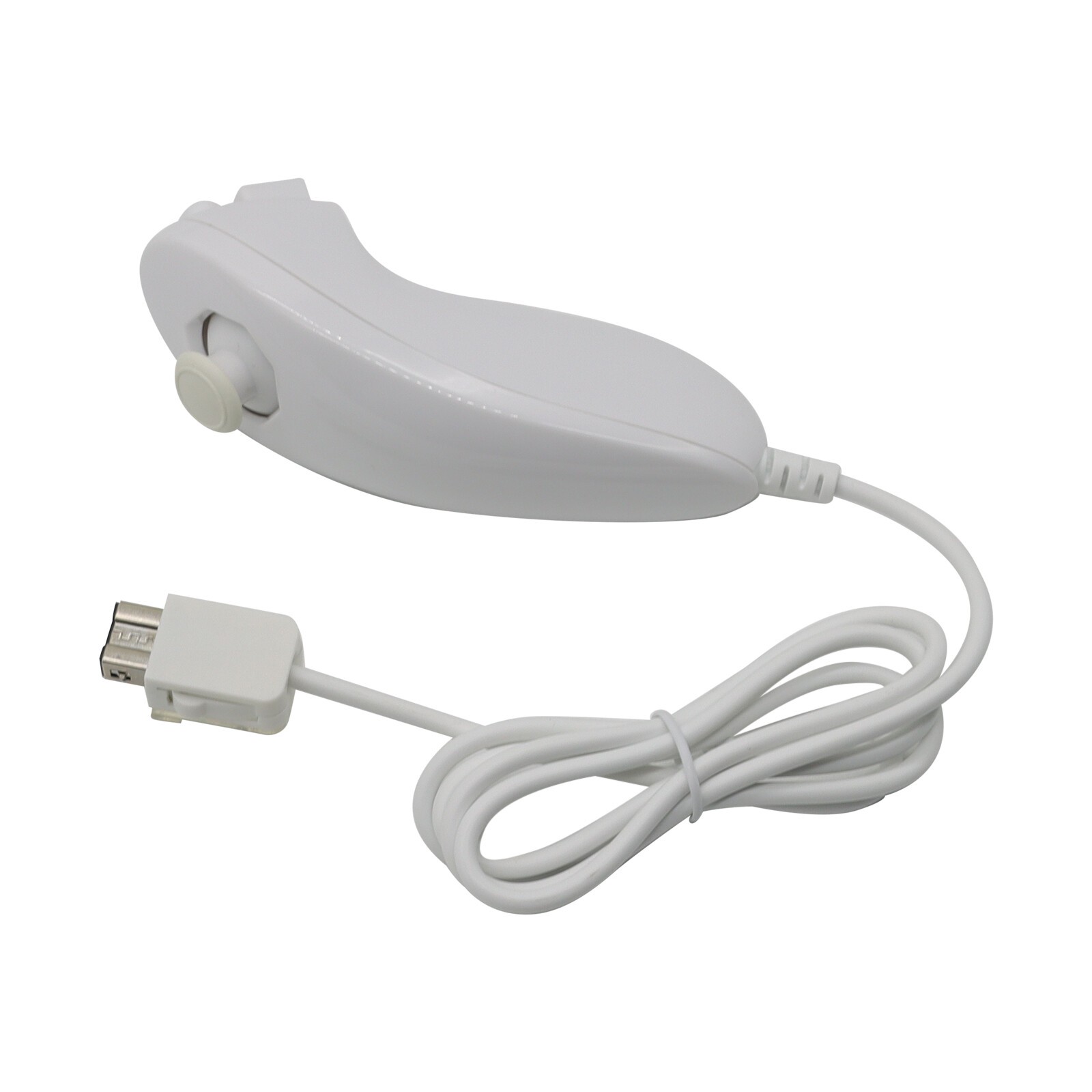 Wii Nunchuck White For Nintendo Video Game Controller Remote For Wii & Wii U