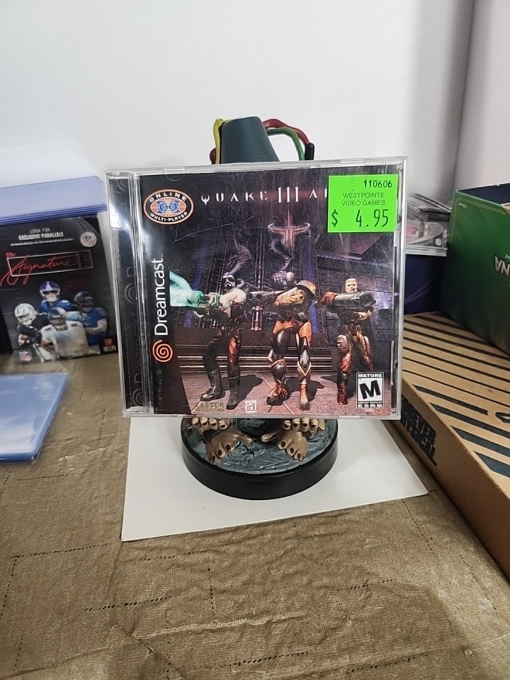 Quake III Arena (Sega Dreamcast, 2000) complete