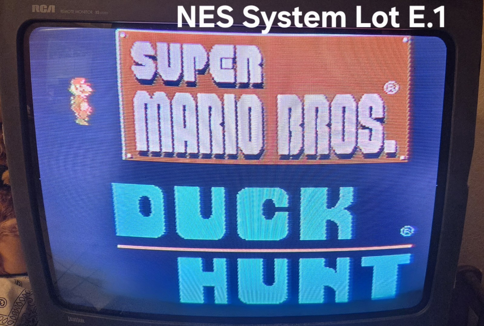 Nintendo NES Action Set Console 3 Game Lot New 72 Pin Region Unlock Super Mario