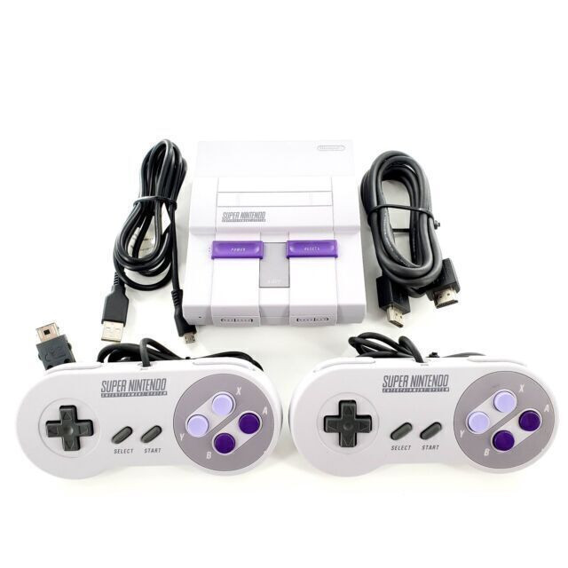 Super NES Nintendo Entertainment System: SNES Mini Classic Edition 21 Games