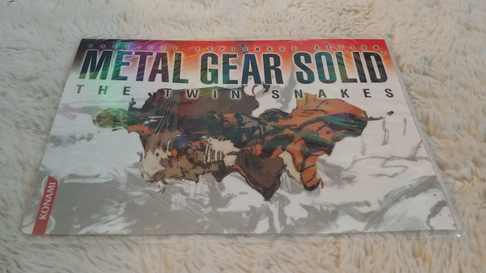 Metal Gear Solid Twin Snakes Promotional Store Standee lot Nintendo GameCube NFR