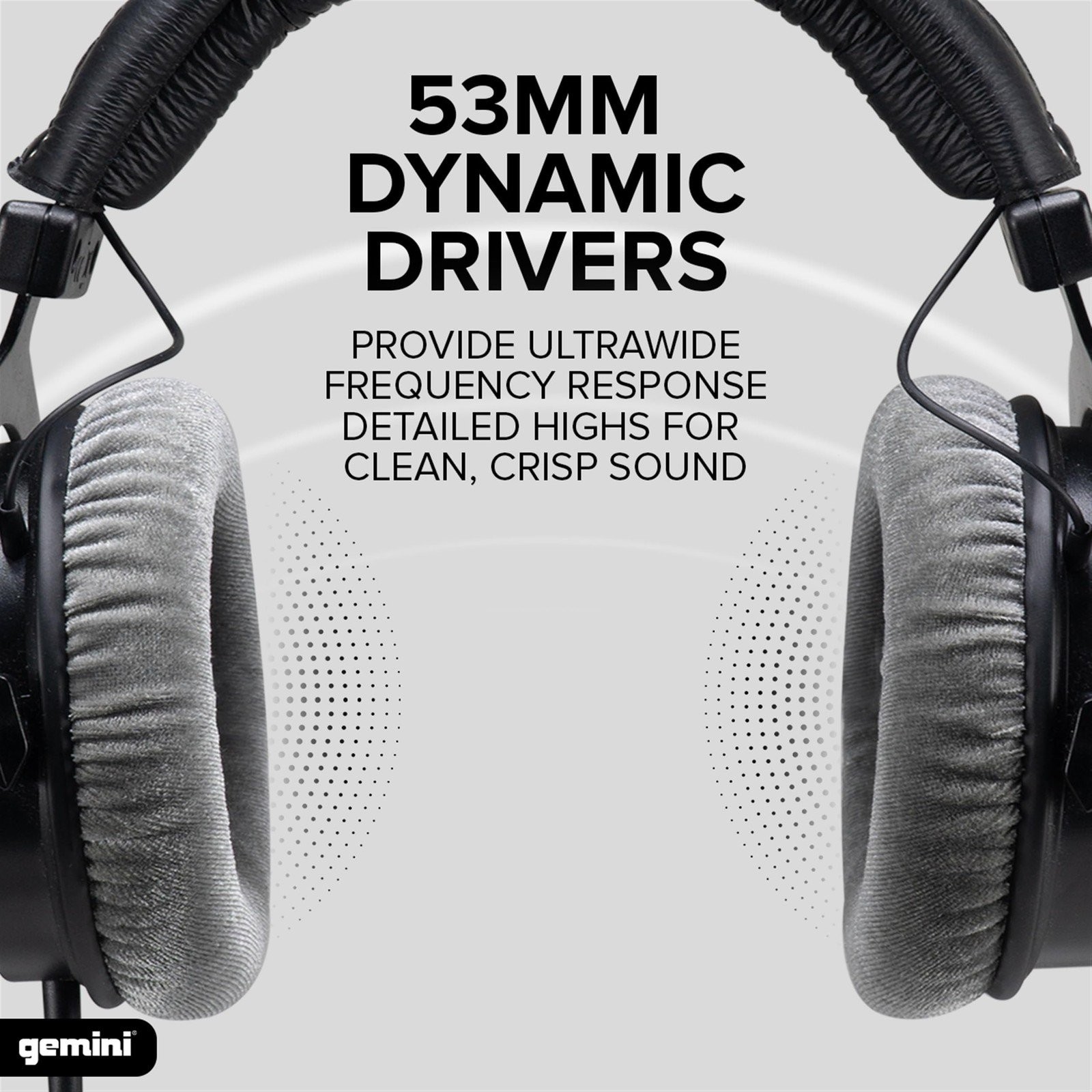 Gemini Sound DJ Equipment Mixing Headset System DJX-1000 Ultimate Over Ear…