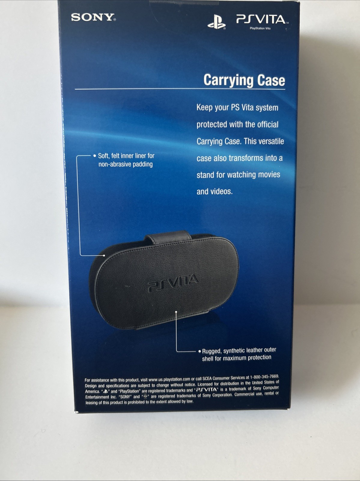 MINT Official Genuine OEM Sony PS Vita 1000 Protective Carrying Case & Stand M36