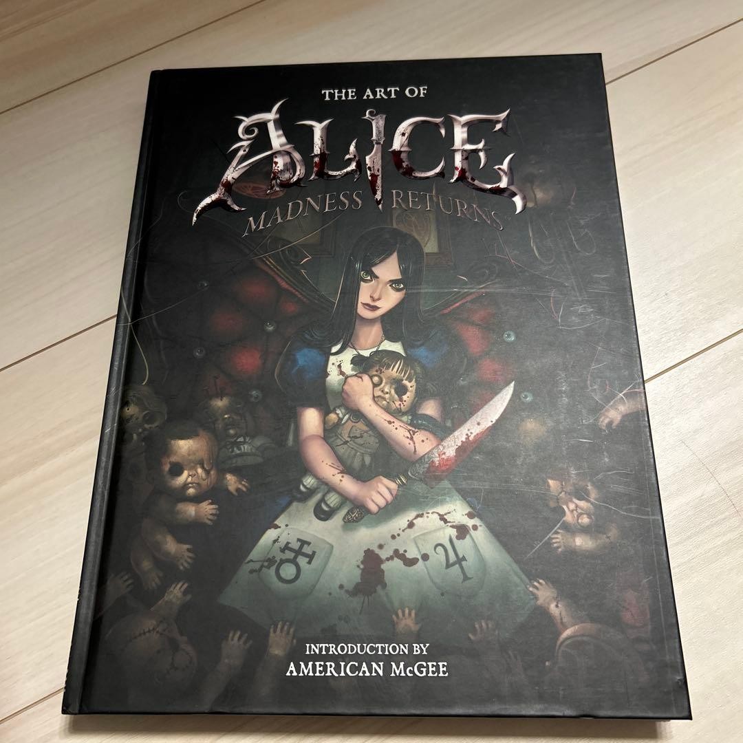 The Art of Alice Madness Returns Hardcover Art Book American McGee English