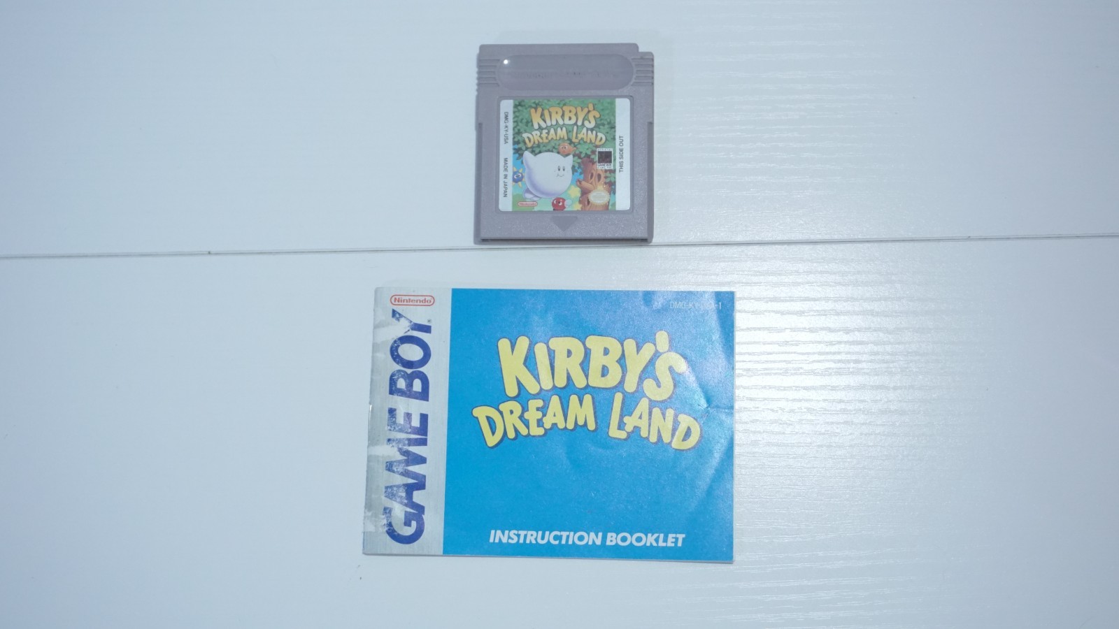 Kirby’s Dream Land (Nintendo Game Boy, 1992) Authentic Game Cartridge & Manual