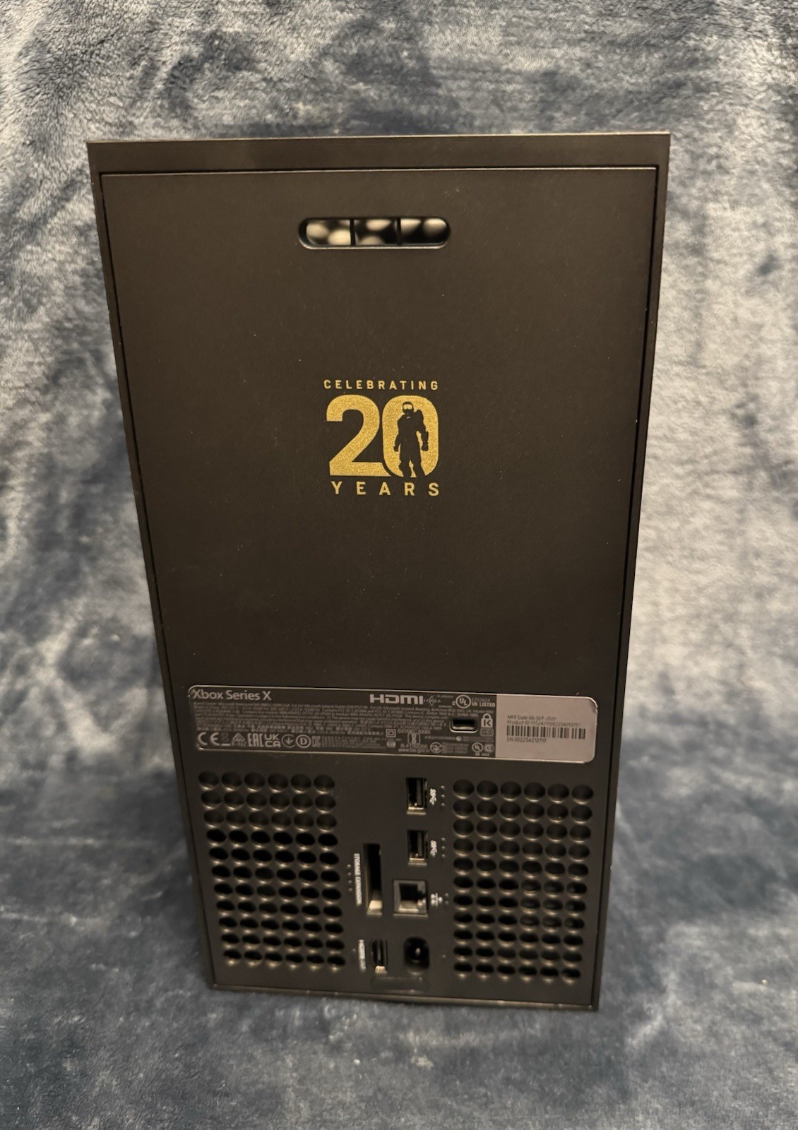 Microsoft Xbox Series X Halo Infinite 20th Anniversary Limited Edition MINT