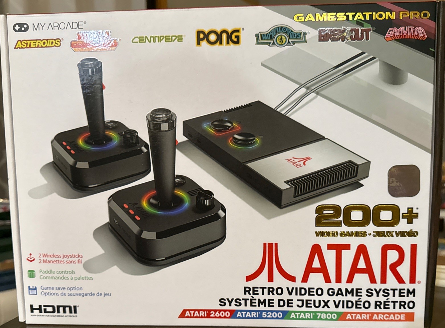 My Arcade GameStation Pro Atari Retro Video Game Console Universal System – New
