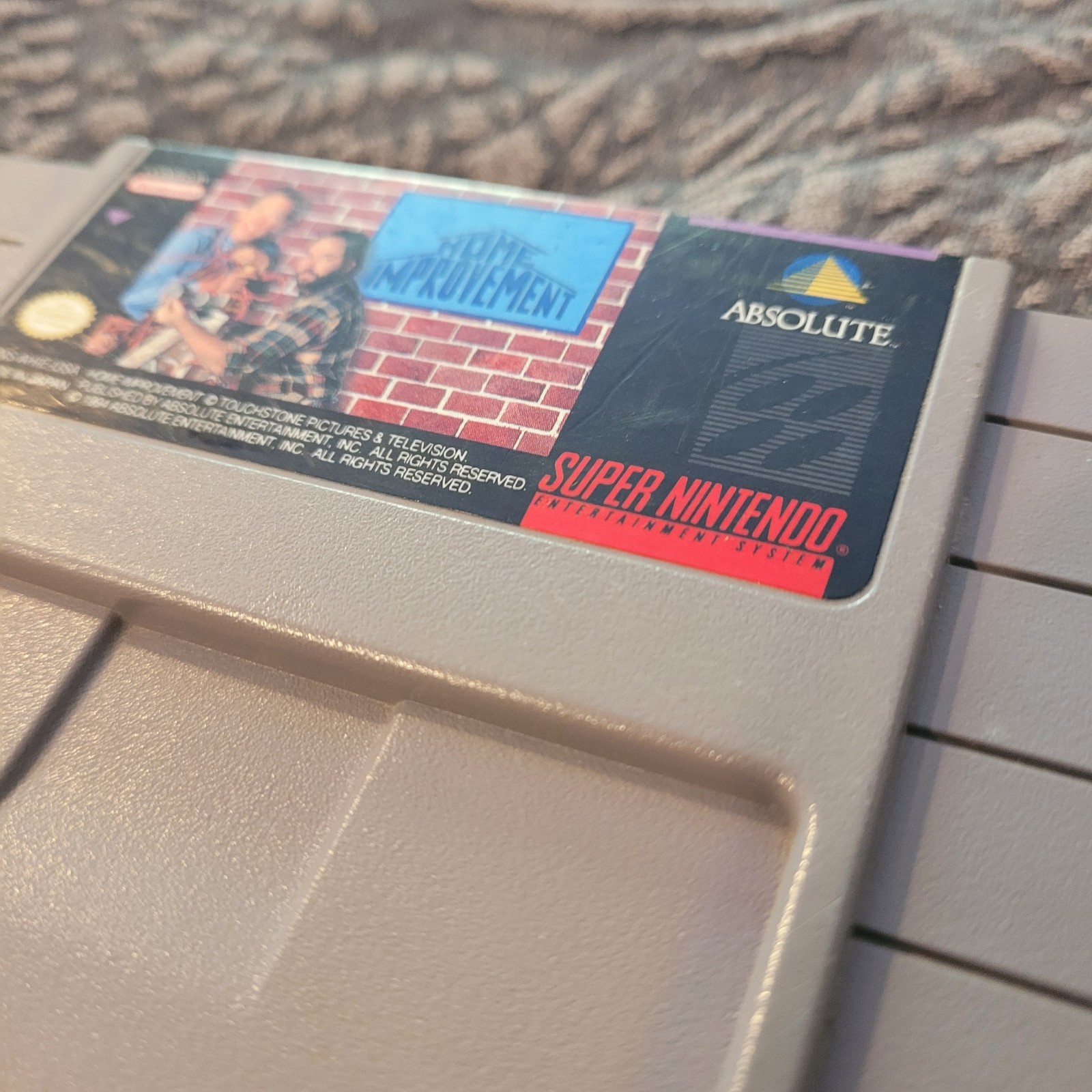 Home Improvement (Super Nintendo SNES, 1994) Authentic Game See Pics