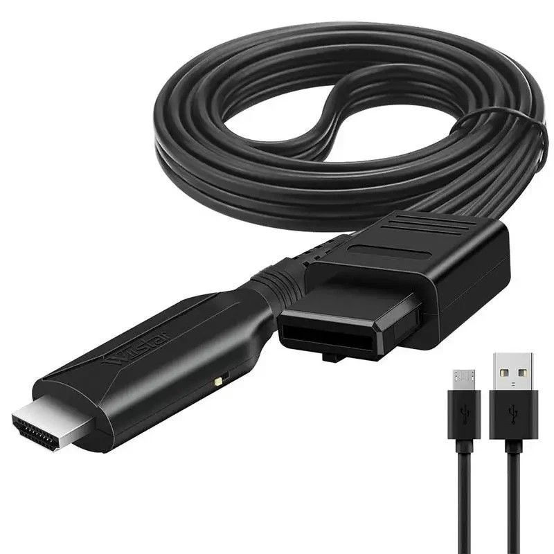N64 to HDMI Converter Adapter Link Cable Nintendo N64/SNES/NGC/SFC/Gamecube Pro