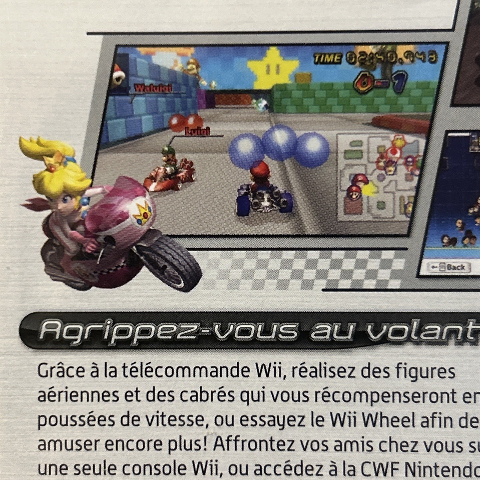 Mario Kart Wii (Nintendo, 2008), complete with manual and inserts, disc is mint