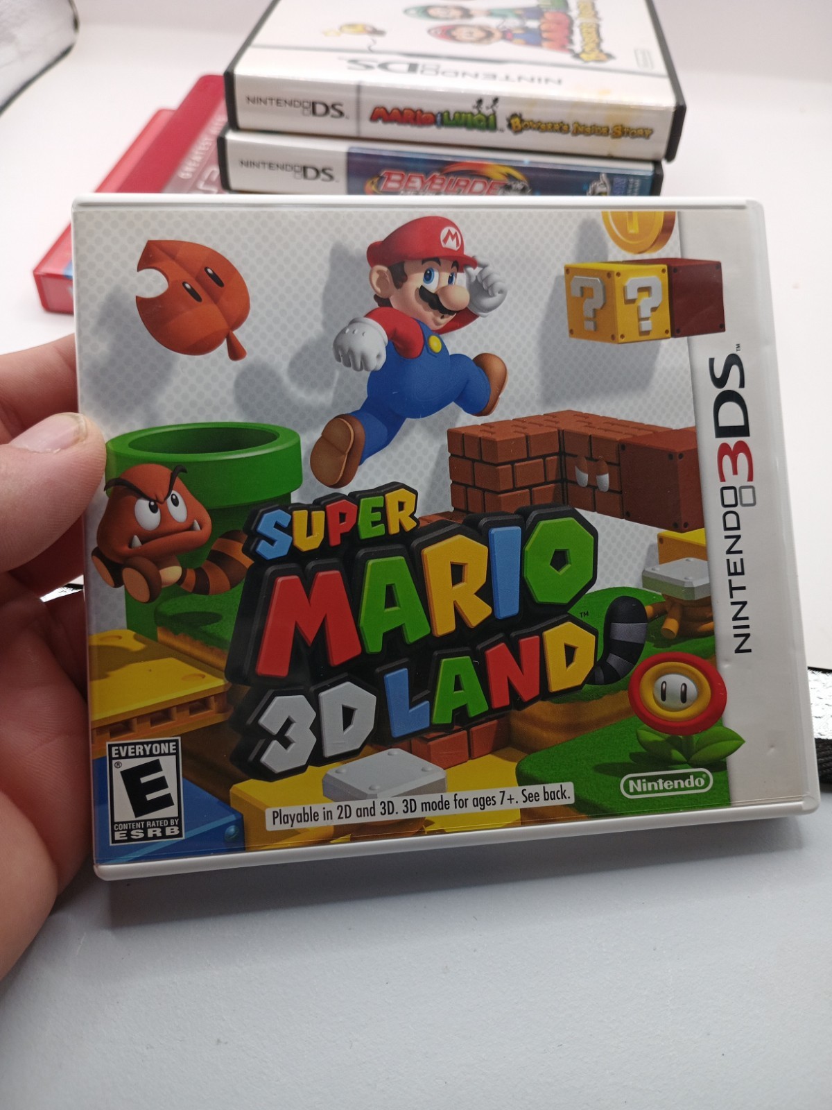 Nintendo DS, 3DS, PS3, And Wii Lot Of 8 Case And Manuals Only