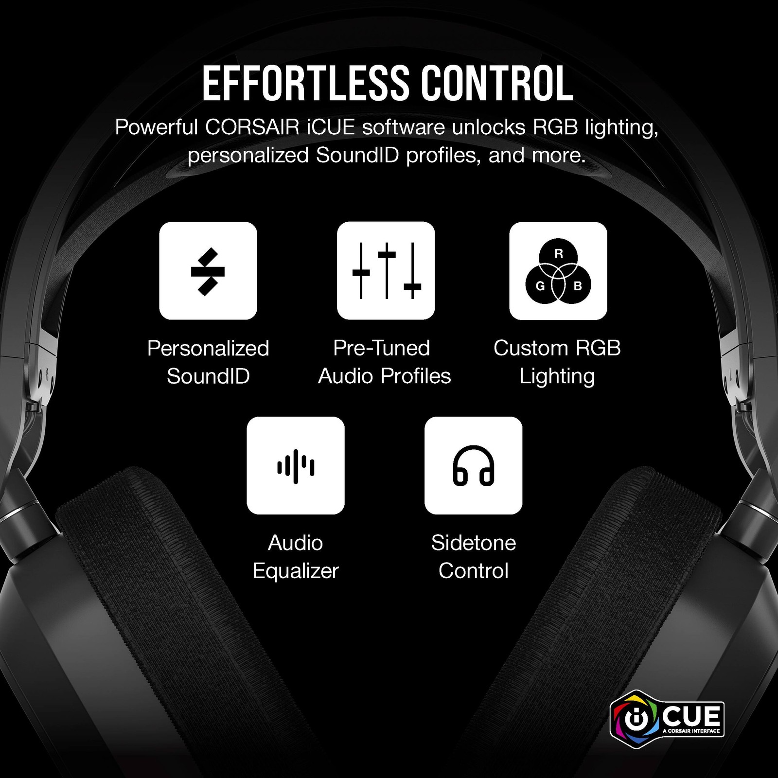 CORSAIR – HS80 MAX Wireless Gaming Headset for PC, PS5, PS4 – Steel Gray